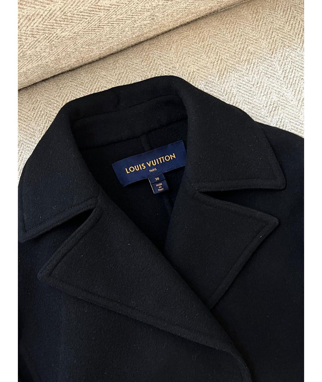 LOUIS VUITTON Черное пальто, фото 7