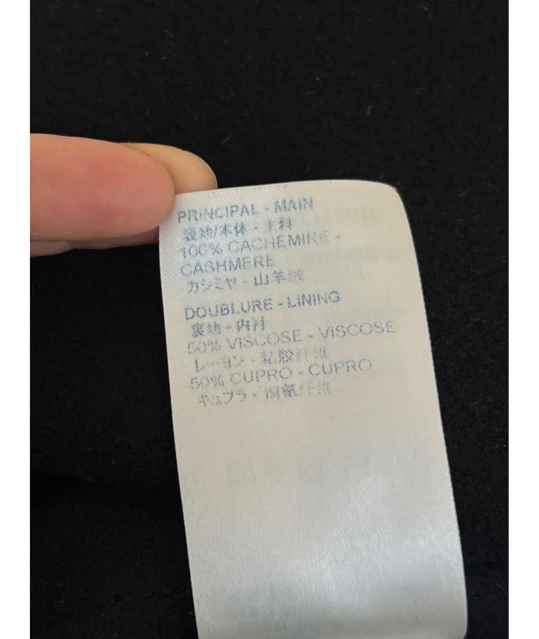 LOUIS VUITTON Черное пальто, фото 5