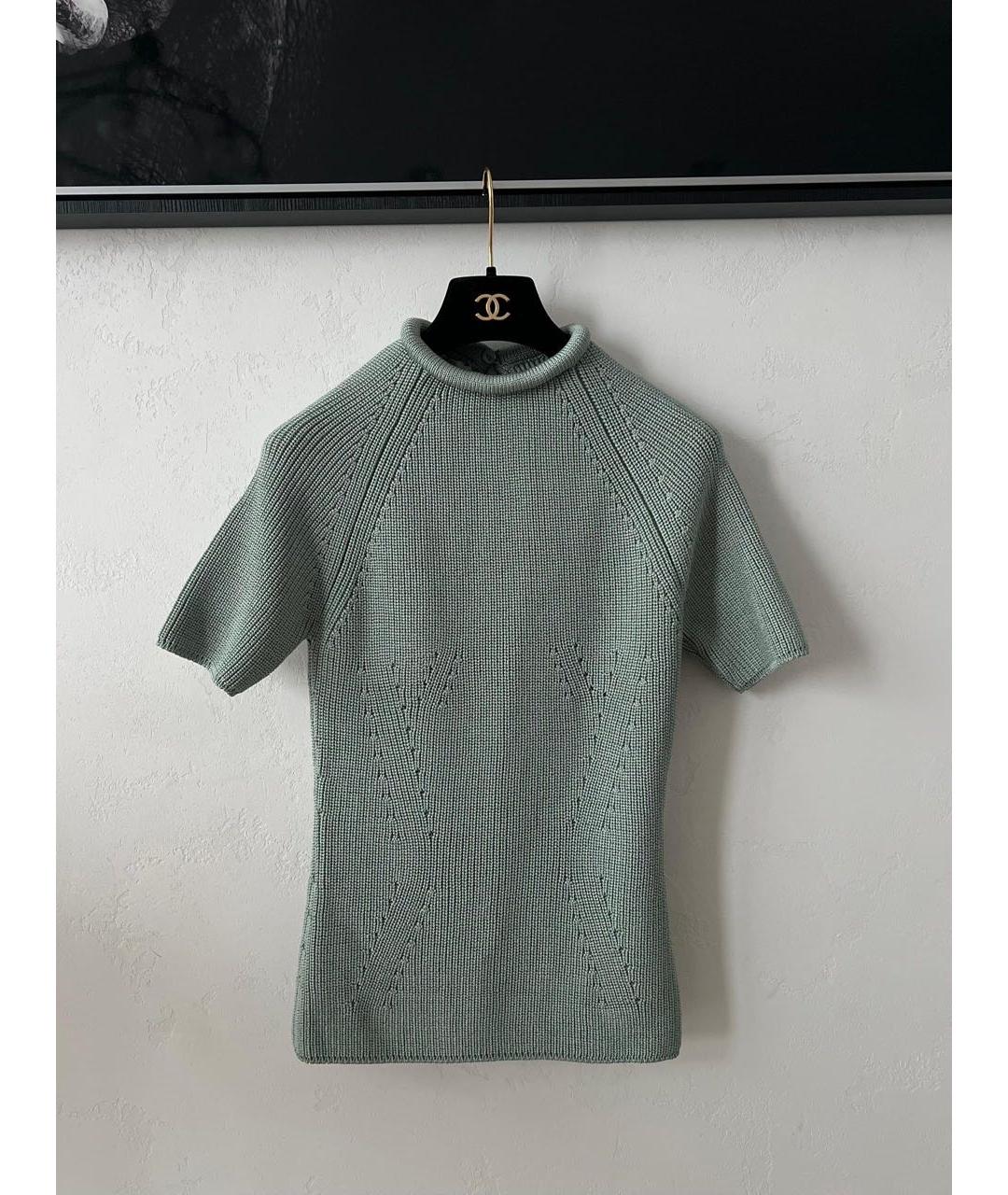 FENDI Зеленая футболка, фото 7