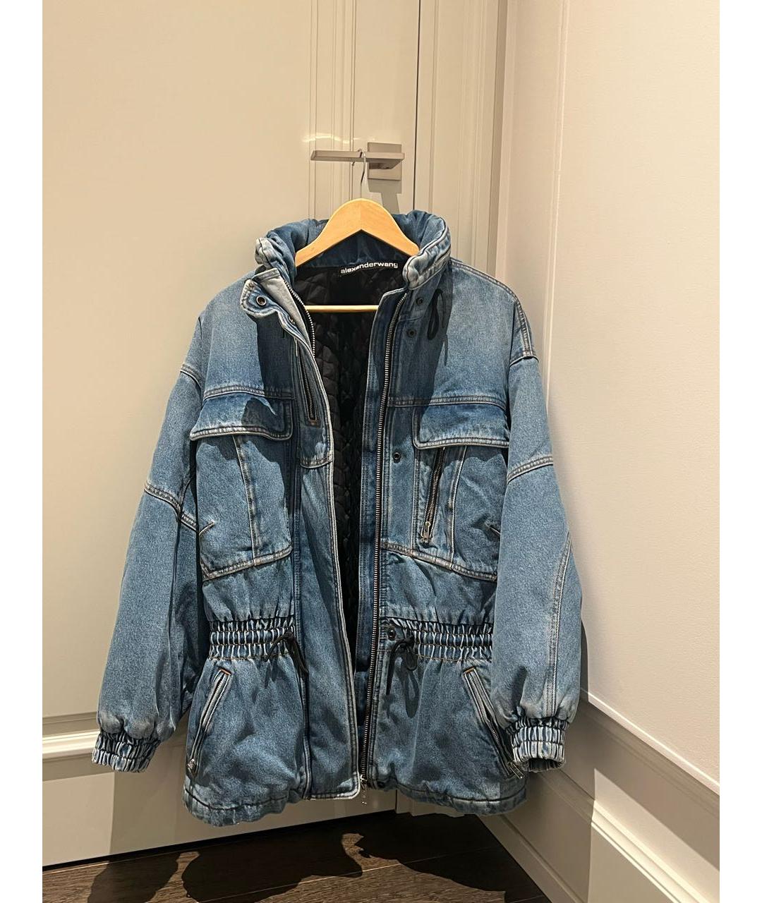 ALEXANDER WANG Голубая деним куртка, фото 7