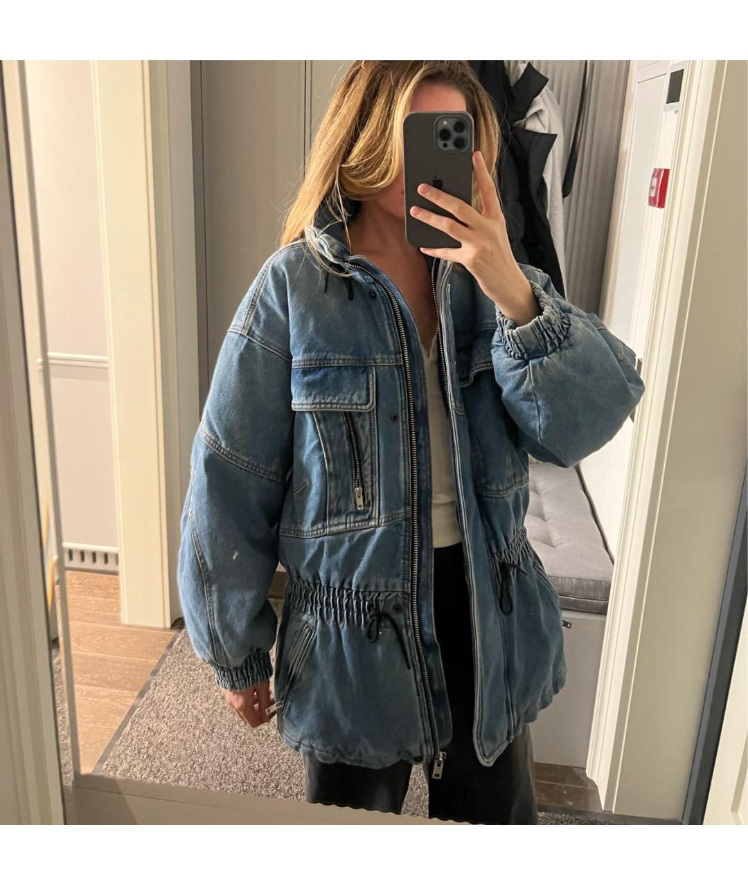 ALEXANDER WANG Голубая деним куртка, фото 6