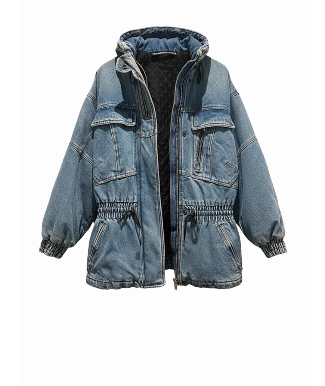 ALEXANDER WANG Голубая деним куртка, фото 1