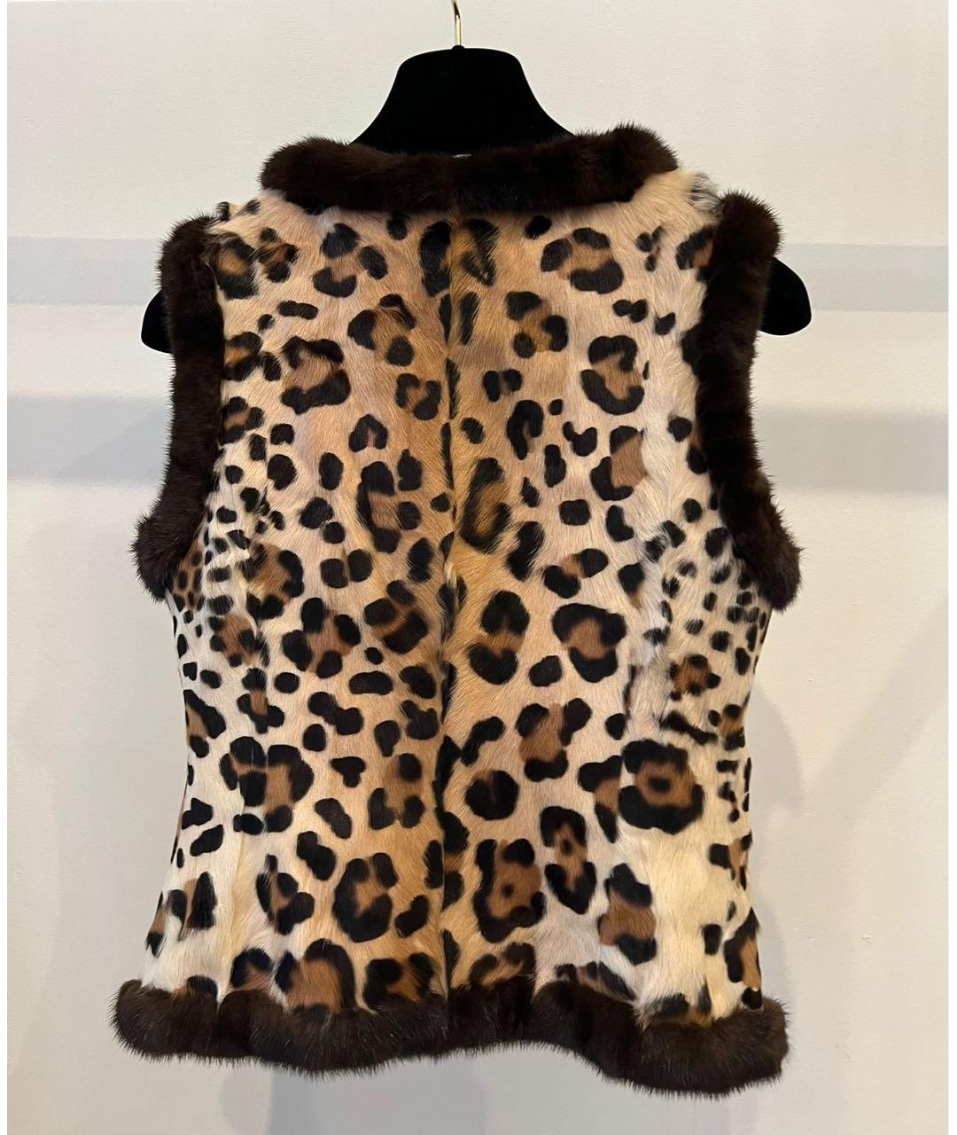 VALENTINO Коричневый жилет, фото 2