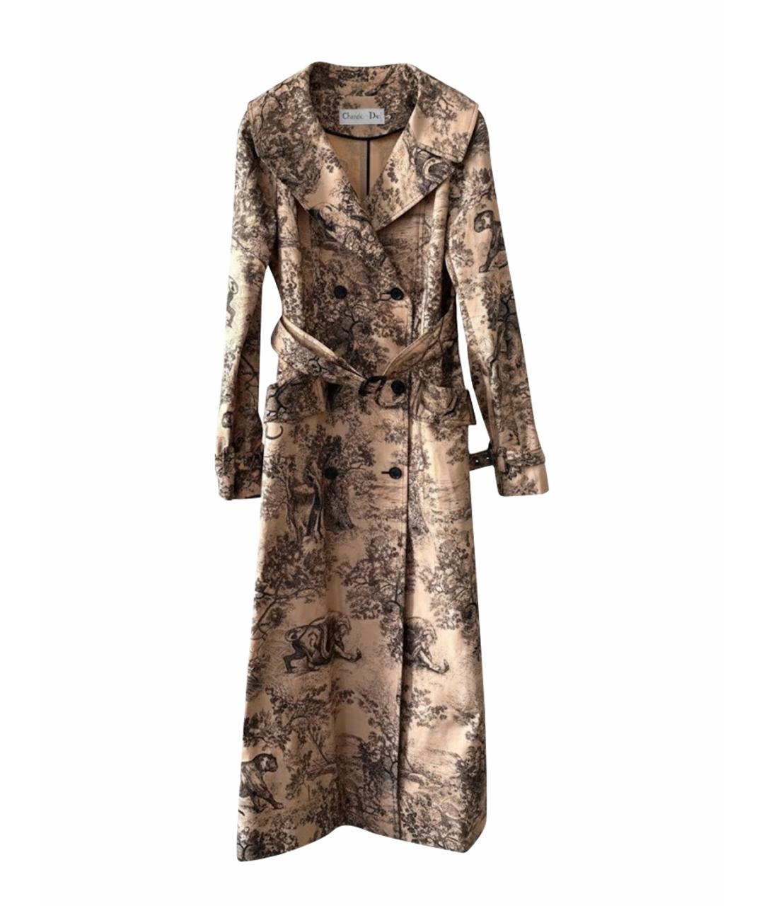 CHRISTIAN DIOR Мульти тренч/плащ, фото 1