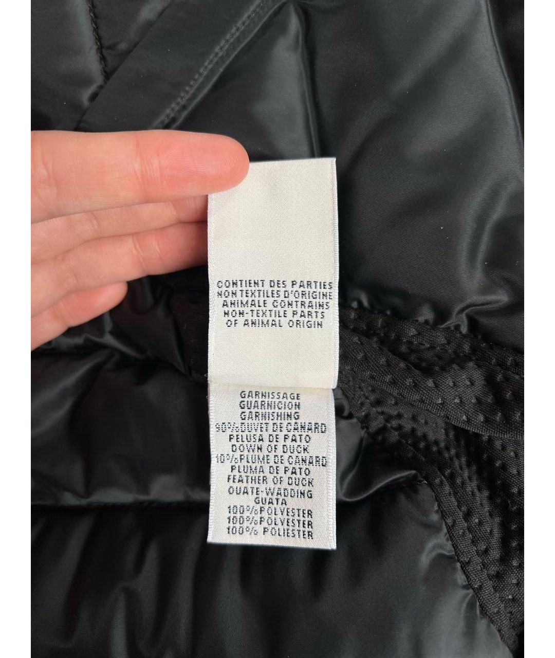 HERMES Черный полиамидовый жилет, фото 5