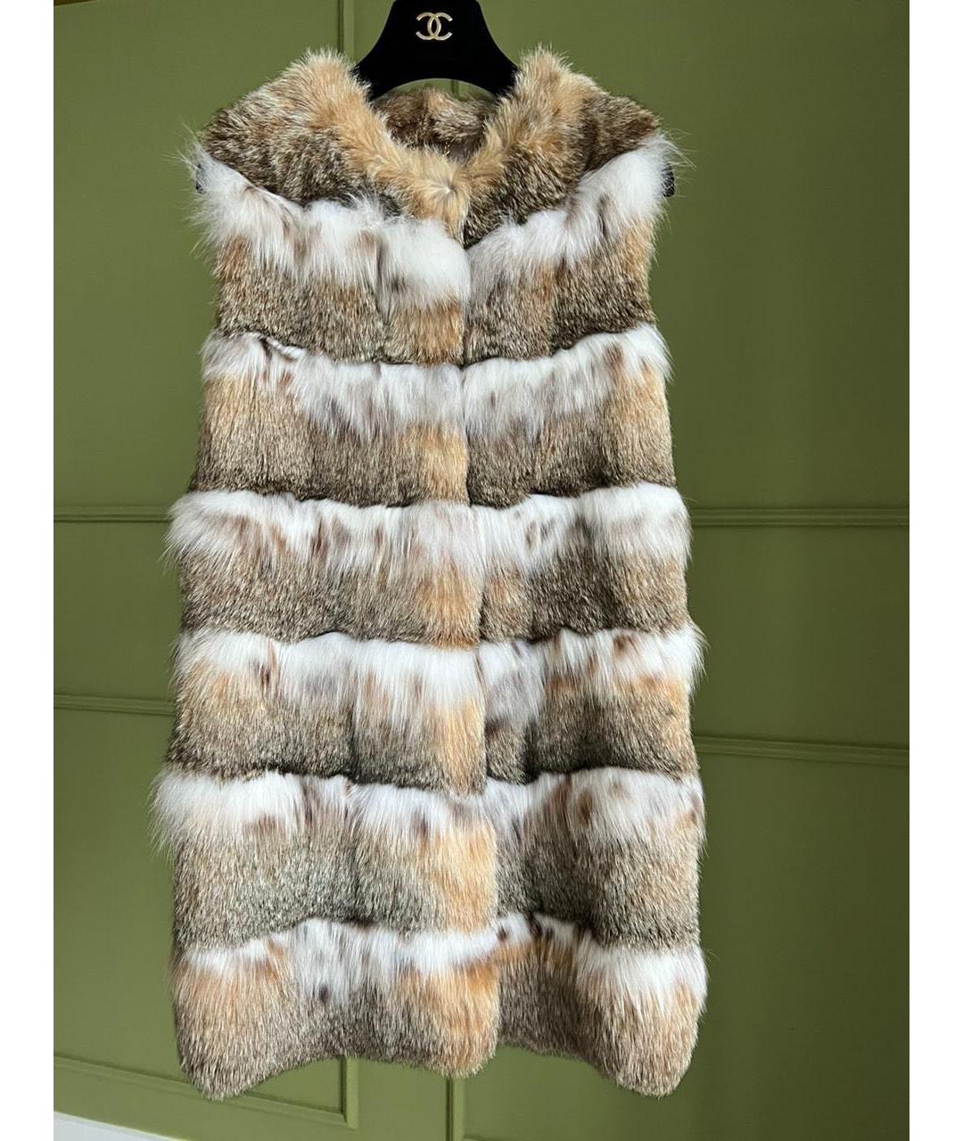 MARCO VANOLI Коричневый жилет, фото 9