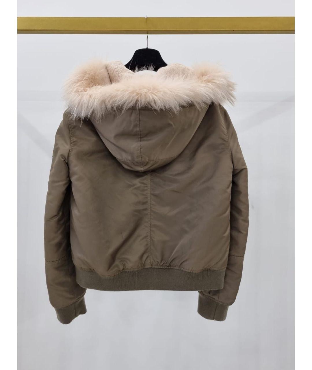 ARMY YVES SALOMON Коричневая куртка, фото 2