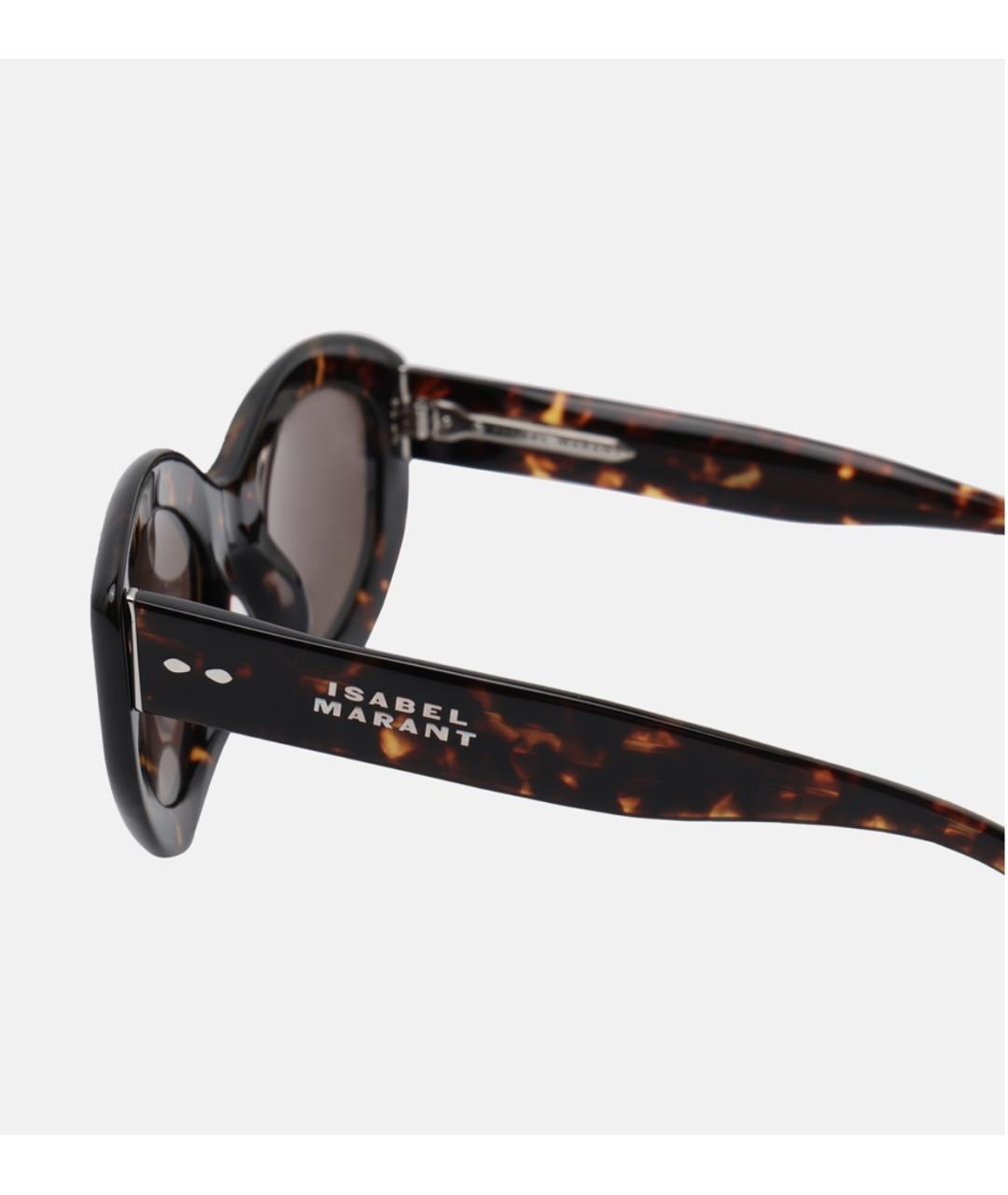 ISABEL MARANT Черные пластиковые солнцезащитные очки, фото 2