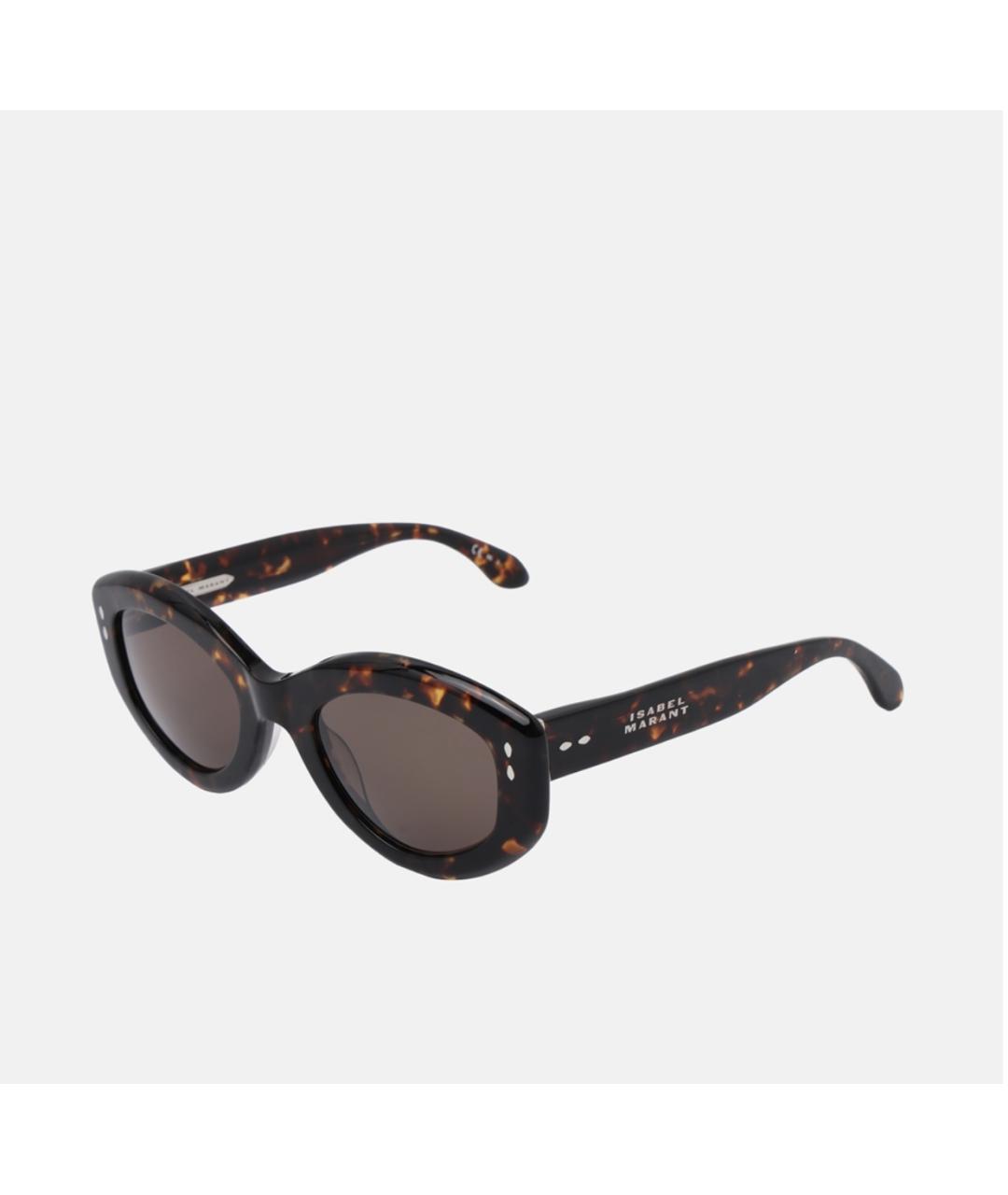 ISABEL MARANT Черные пластиковые солнцезащитные очки, фото 5