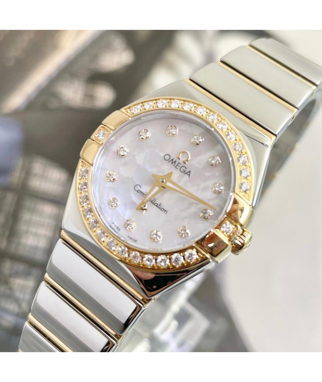 OMEGA Золотые часы из желтого золота, фото 4