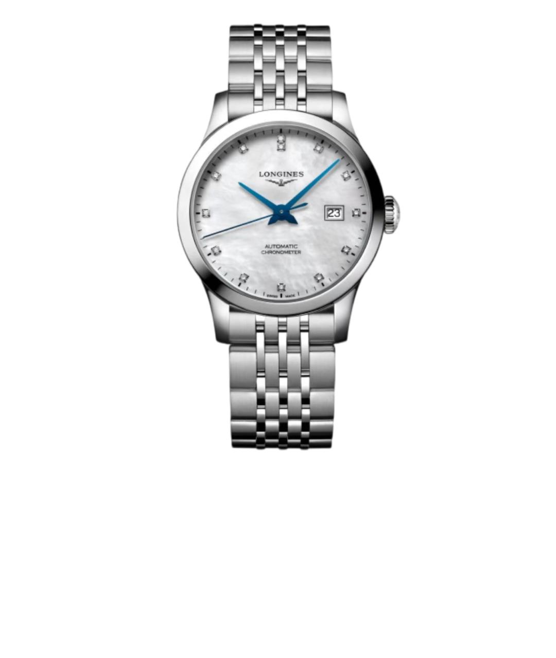 LONGINES Серебряные часы, фото 3