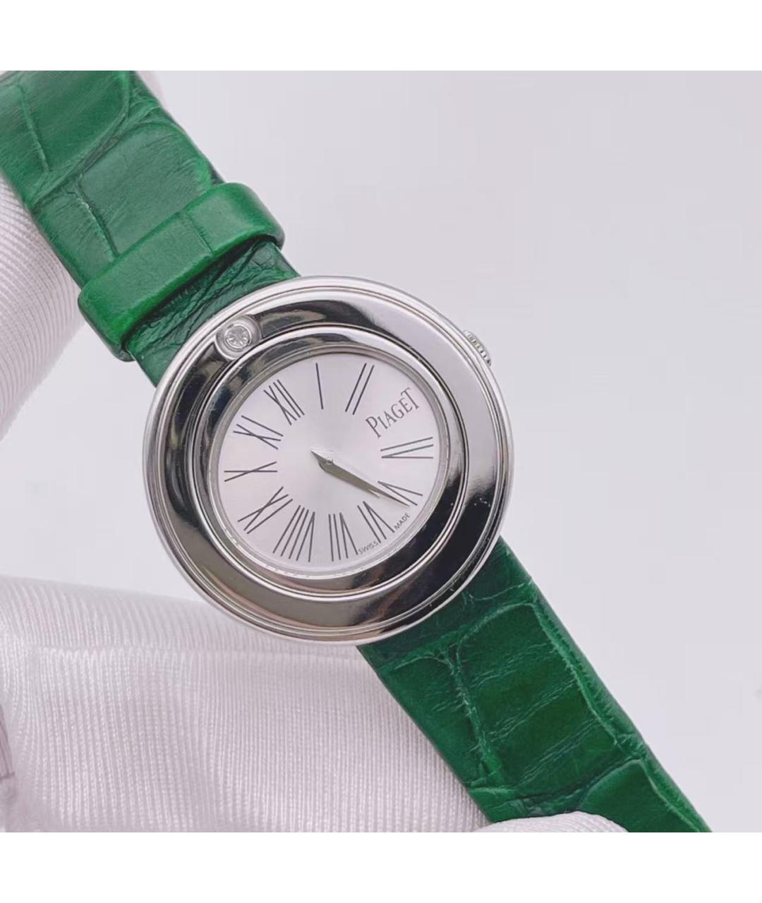 PIAGET Серебряные часы из белого золота, фото 3