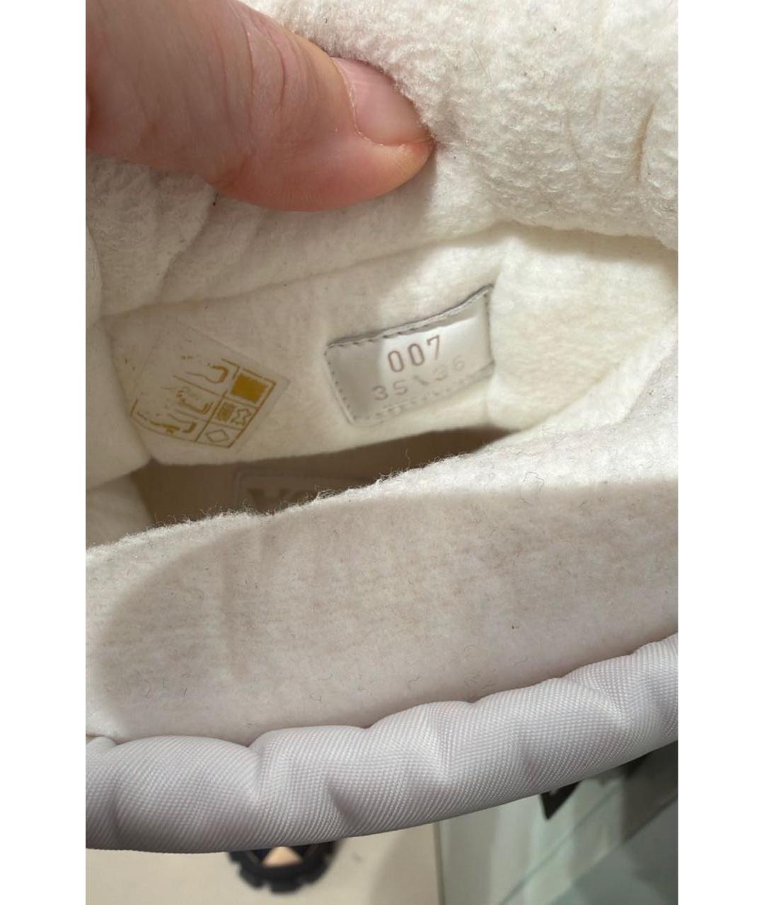 PRADA Белые неопреновые полусапоги, фото 3