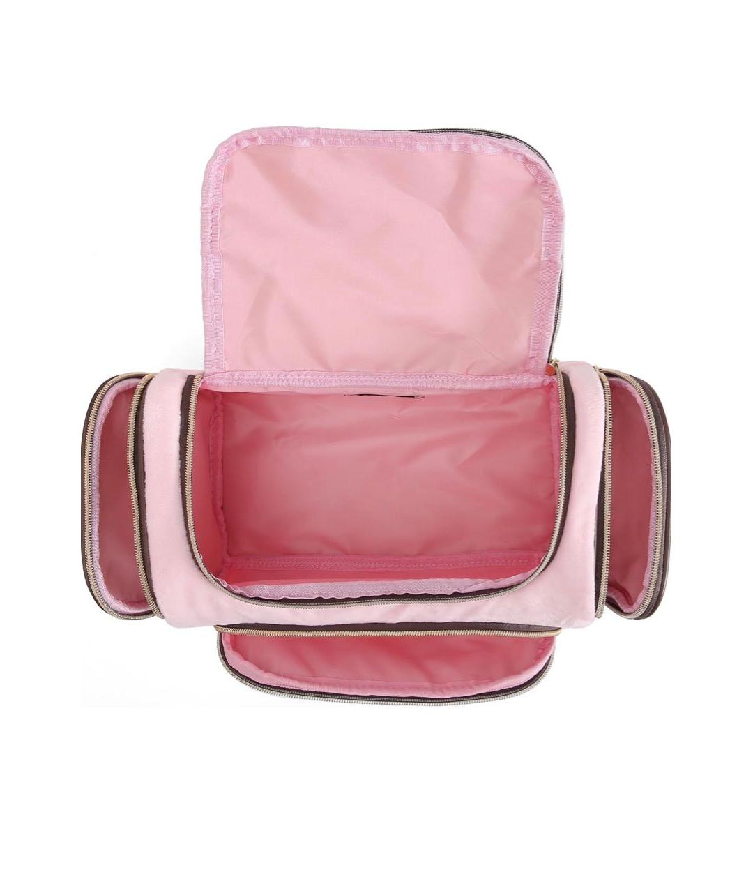 JUICY COUTURE Розовая синтетическая косметичка, фото 6