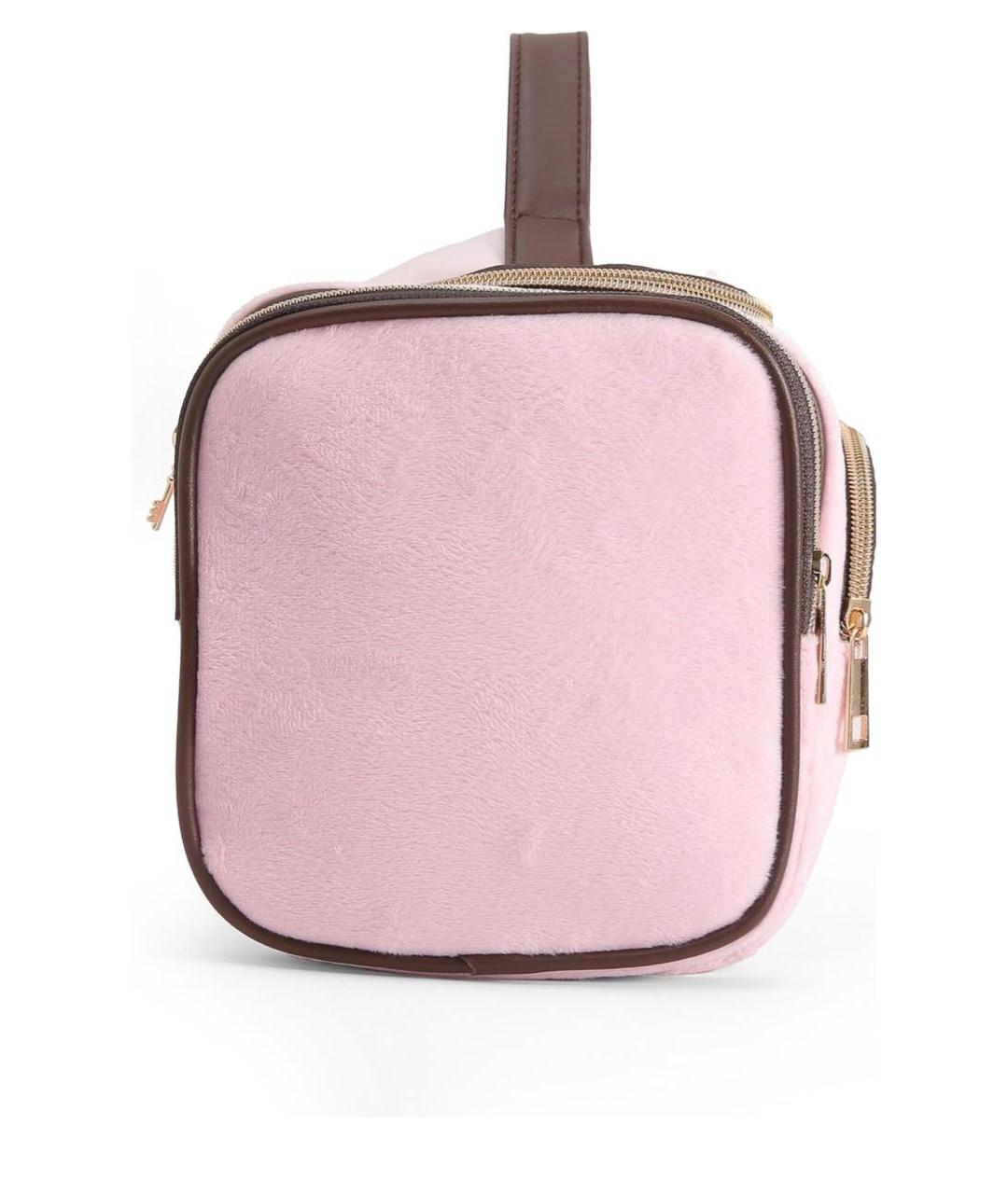 JUICY COUTURE Розовая синтетическая косметичка, фото 3