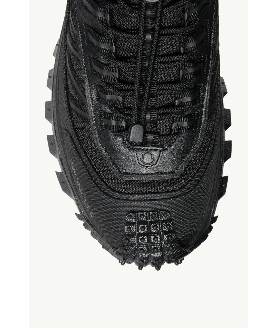 MONCLER Черные кроссовки, фото 3