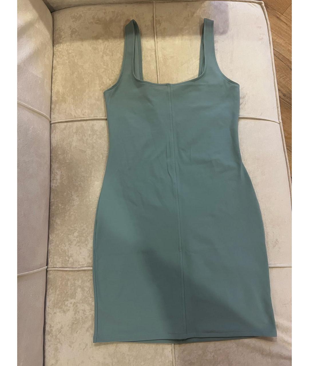 ALO YOGA Зеленые полиэстеровое повседневное платье, фото 7