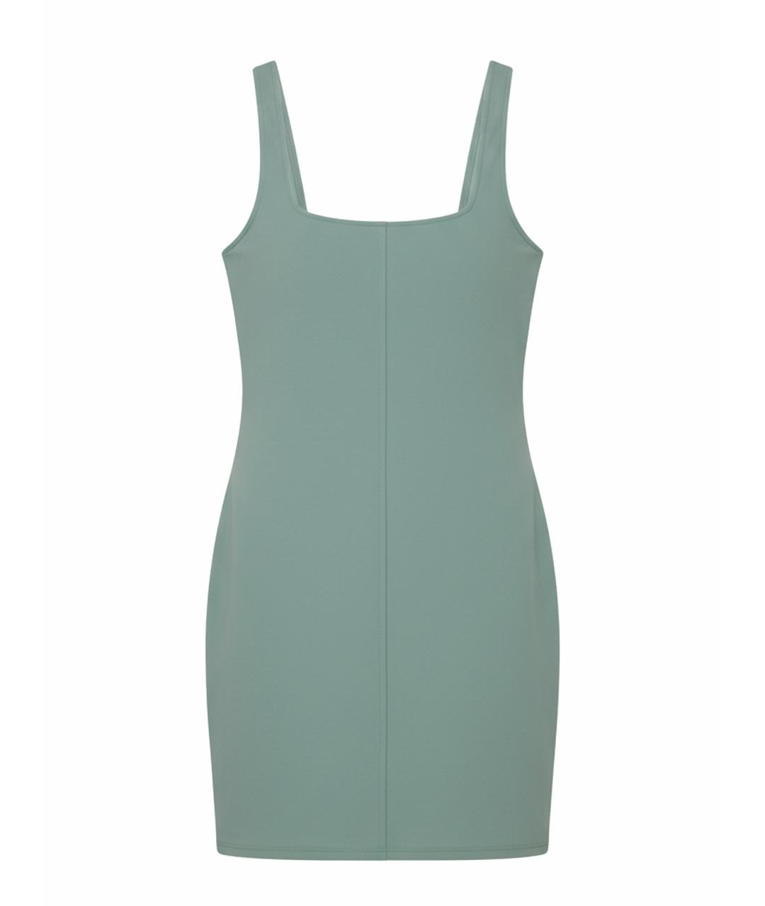 ALO YOGA Зеленые полиэстеровое повседневное платье, фото 1