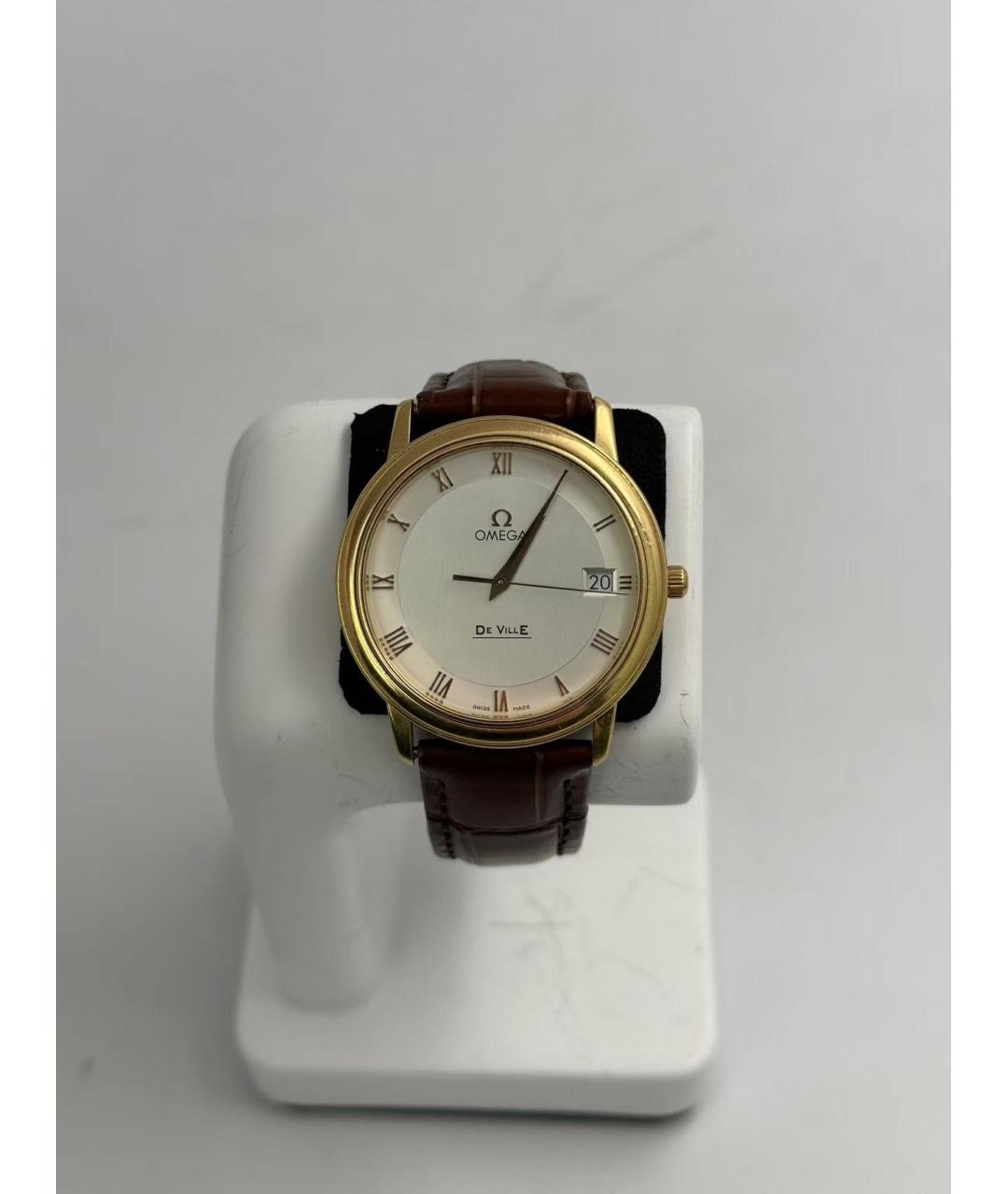 OMEGA Золотые часы из желтого золота, фото 2