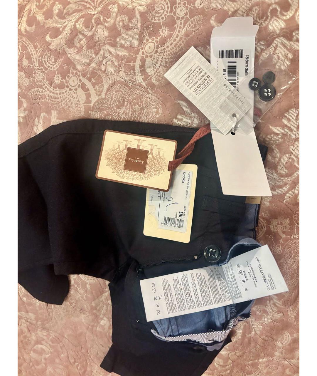 ARMANI JUNIOR Черные хлопковые детские джинсы, фото 4