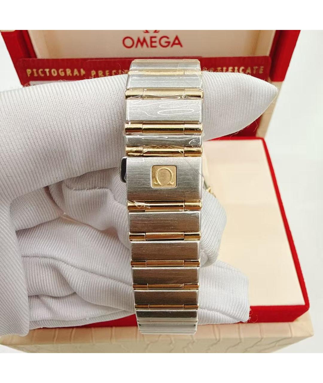 OMEGA Серебряные часы, фото 5