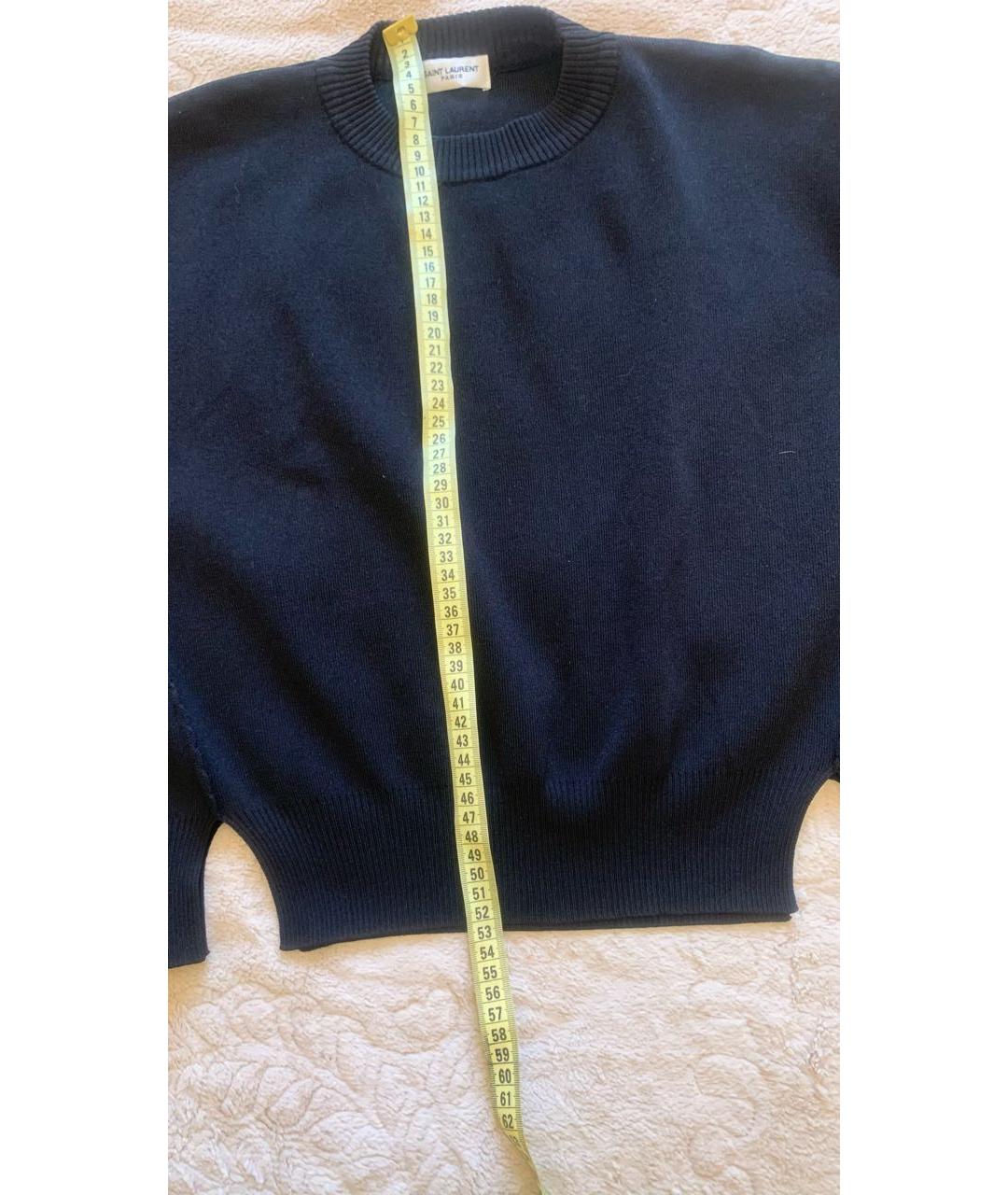 SAINT LAURENT Черный джемпер / свитер, фото 6