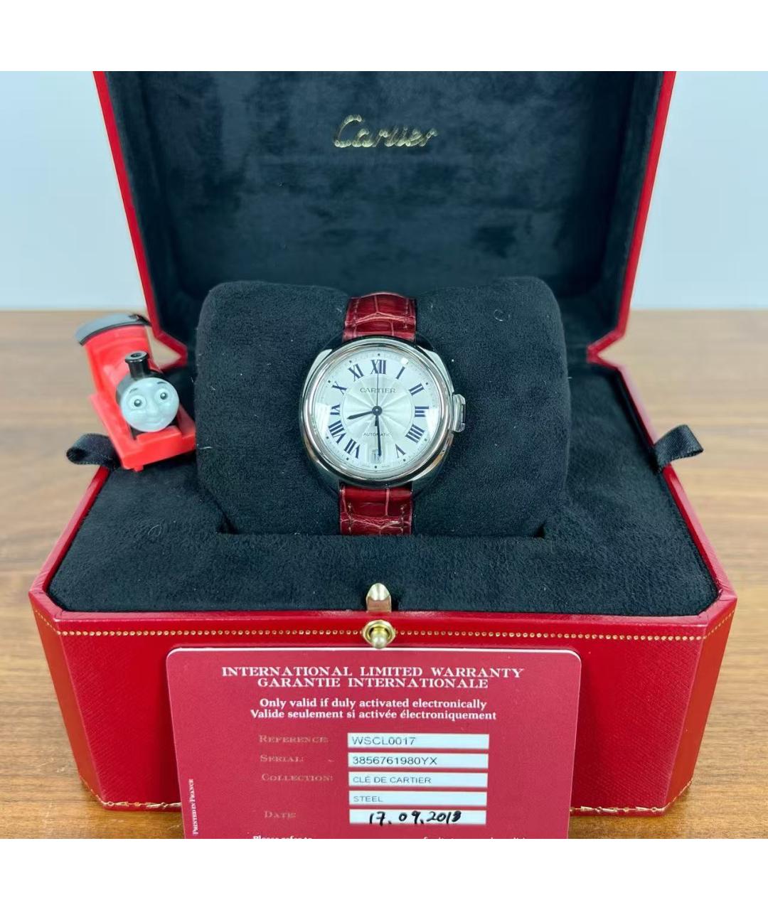 CARTIER Серебряные часы, фото 2