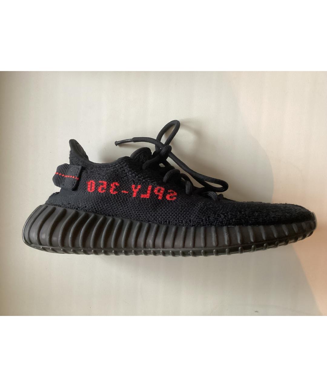 ADIDAS YEEZY Черные текстильные кроссовки, фото 7