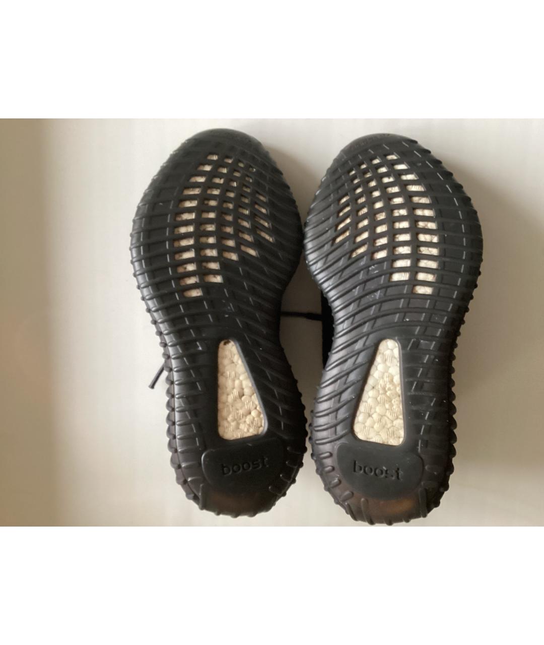 ADIDAS YEEZY Черные текстильные кроссовки, фото 5