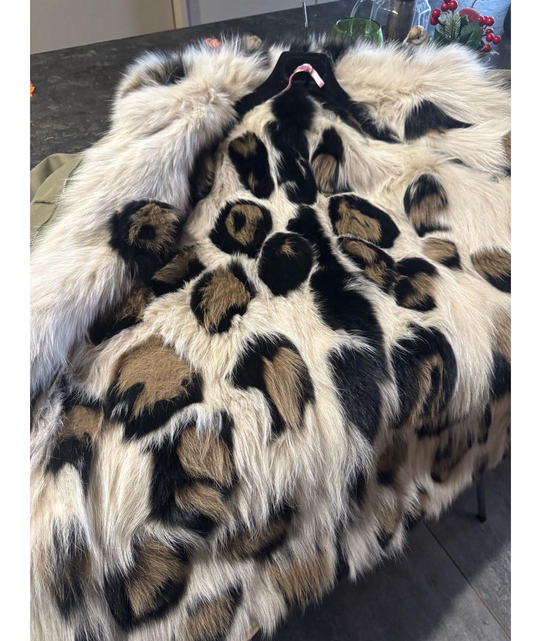 ARMY YVES SALOMON Хаки хлопковая парка, фото 3