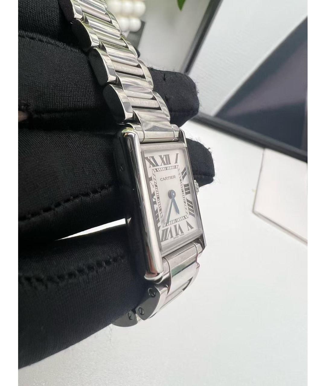 CARTIER Серебряные часы, фото 6