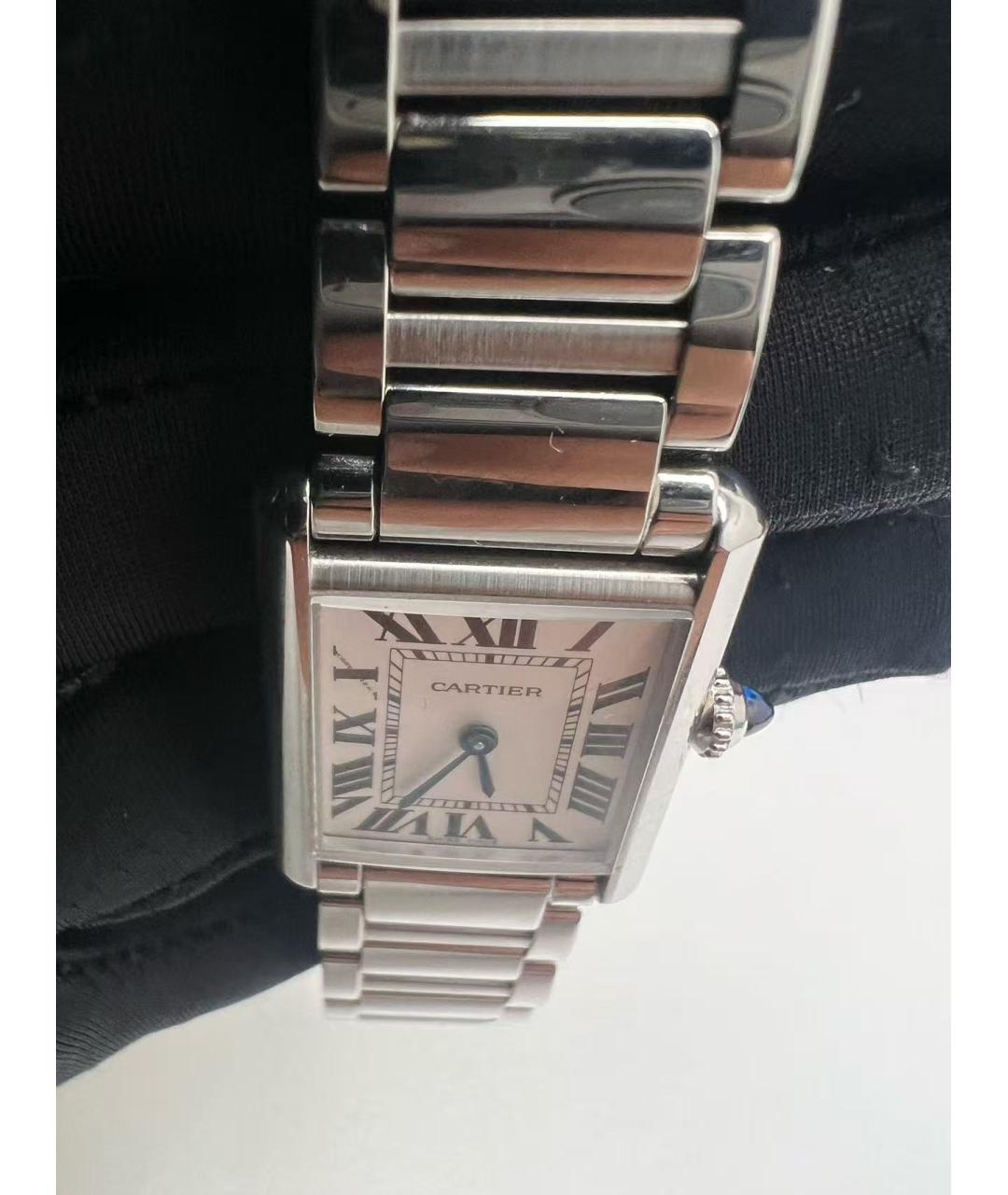 CARTIER Серебряные часы, фото 4