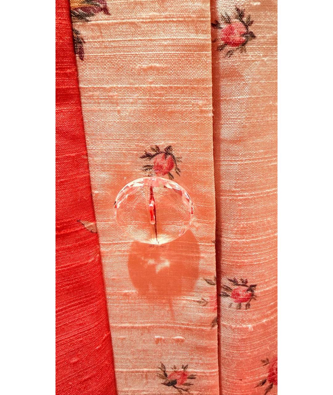 ULYANA SERGEENKO Мульти шелковое повседневное платье, фото 5