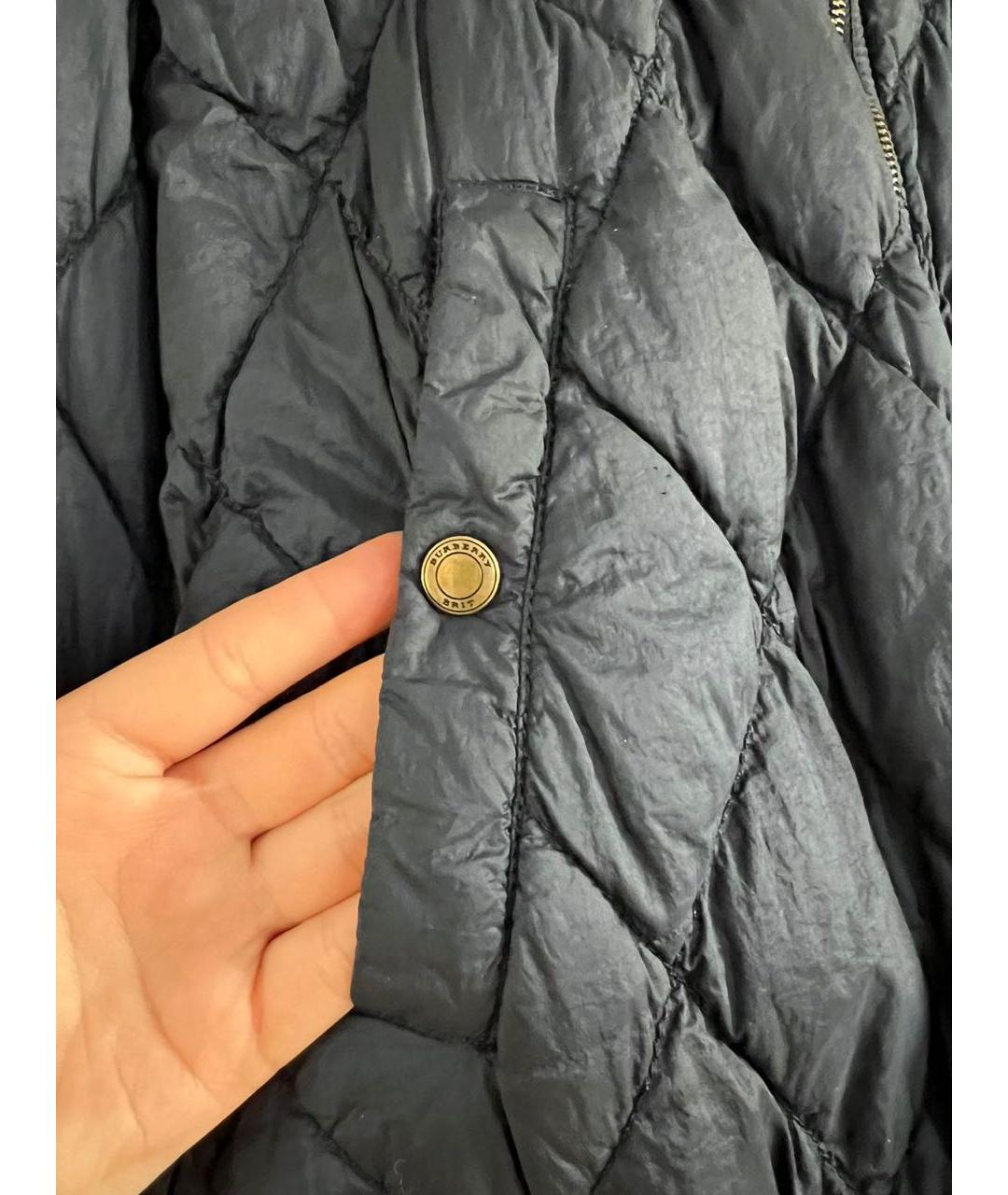 BURBERRY Черная куртка, фото 4