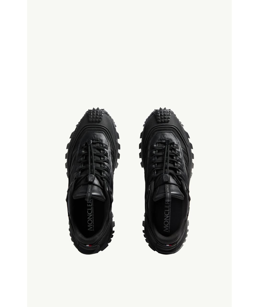 MONCLER Черные кроссовки, фото 6