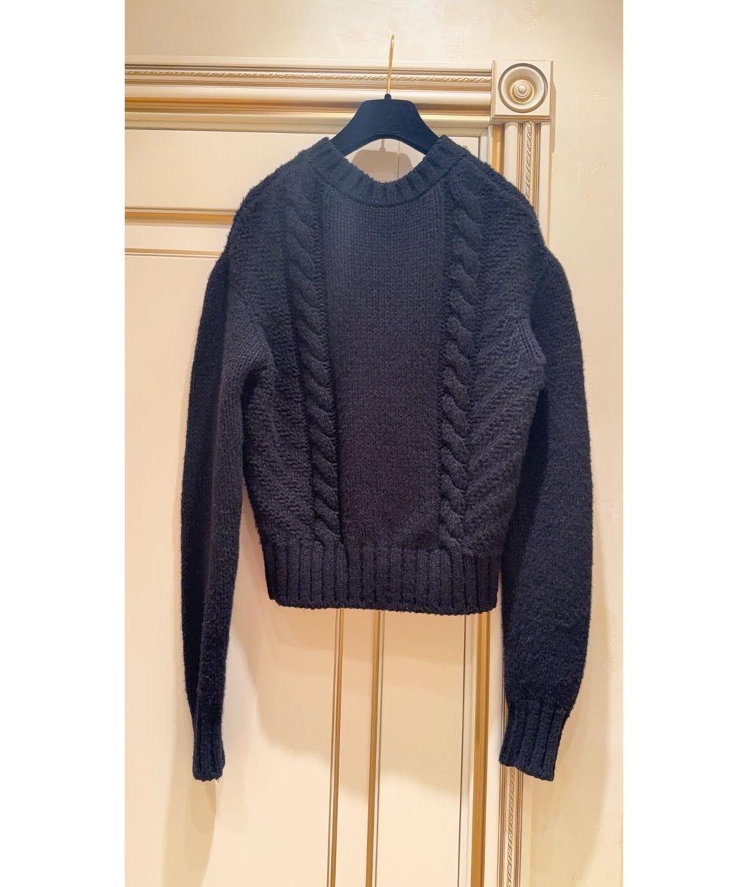 CHANEL Черный кашемировый джемпер / свитер, фото 2