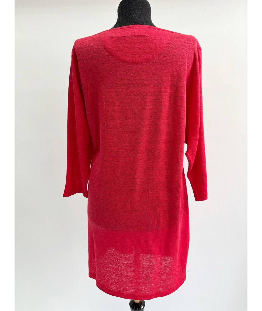 MM6 MAISON MARGIELA Льняная футболка, фото 2