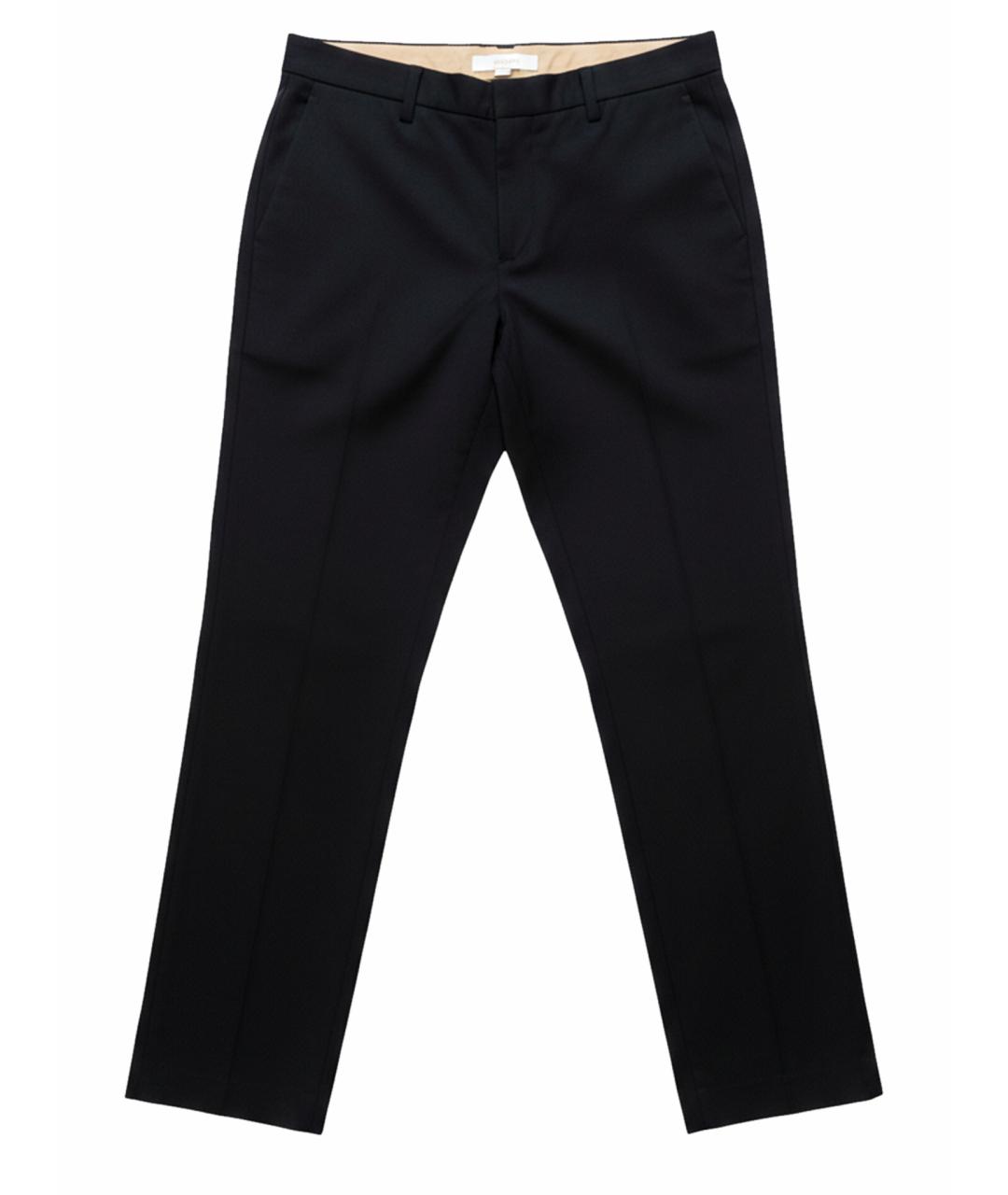 CHLOE Черные ацетатные прямые брюки, фото 1