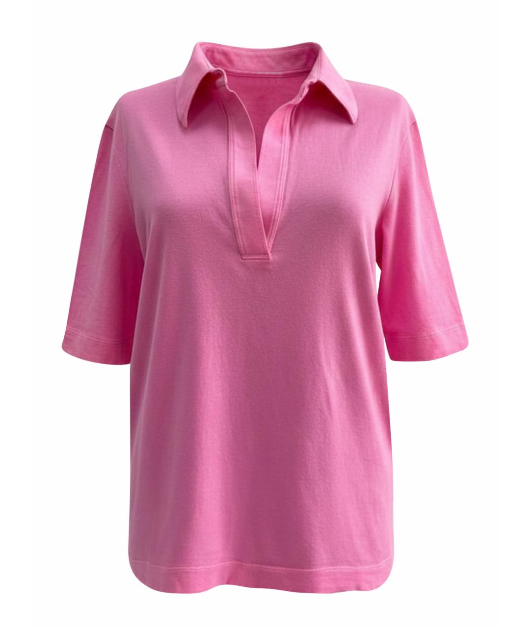 MALO Розовая хлопковая футболка, фото 1