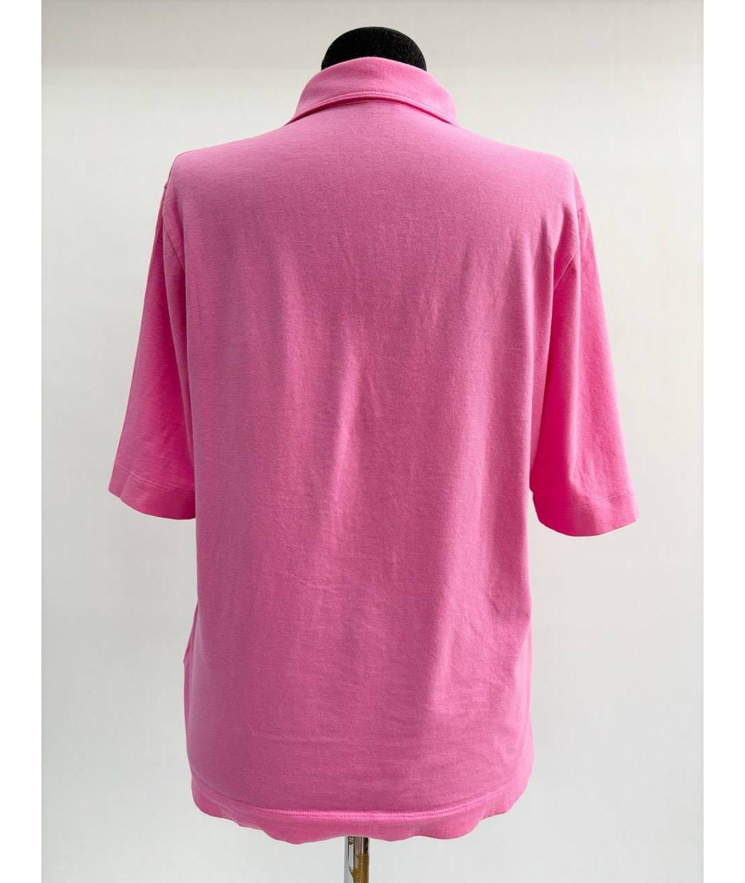 MALO Розовая хлопковая футболка, фото 2