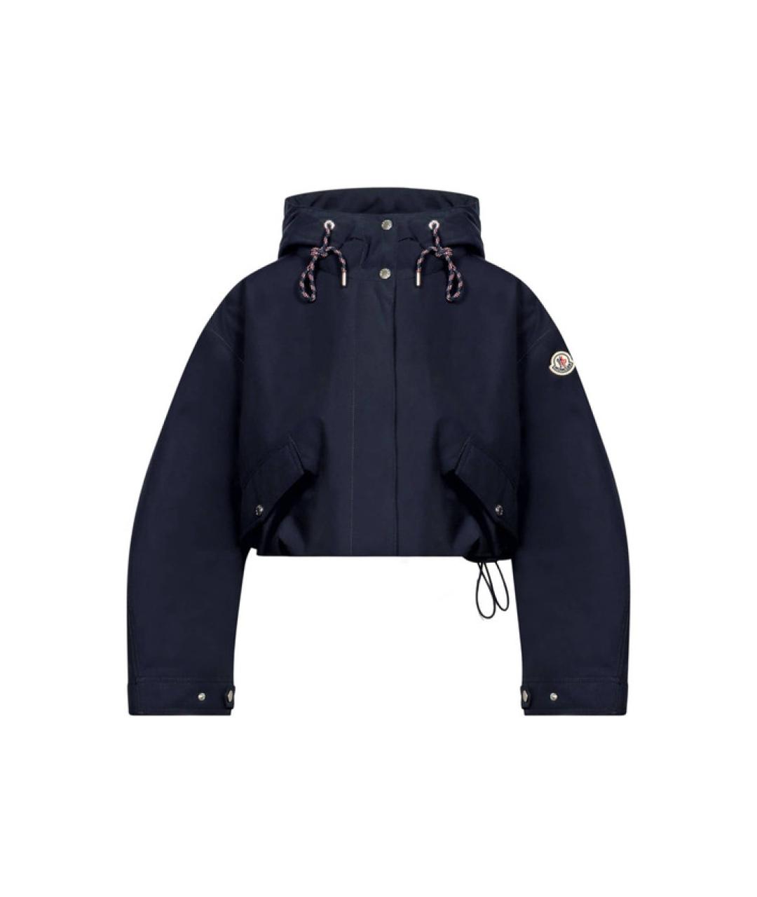 MONCLER Темно-синяя куртка, фото 3