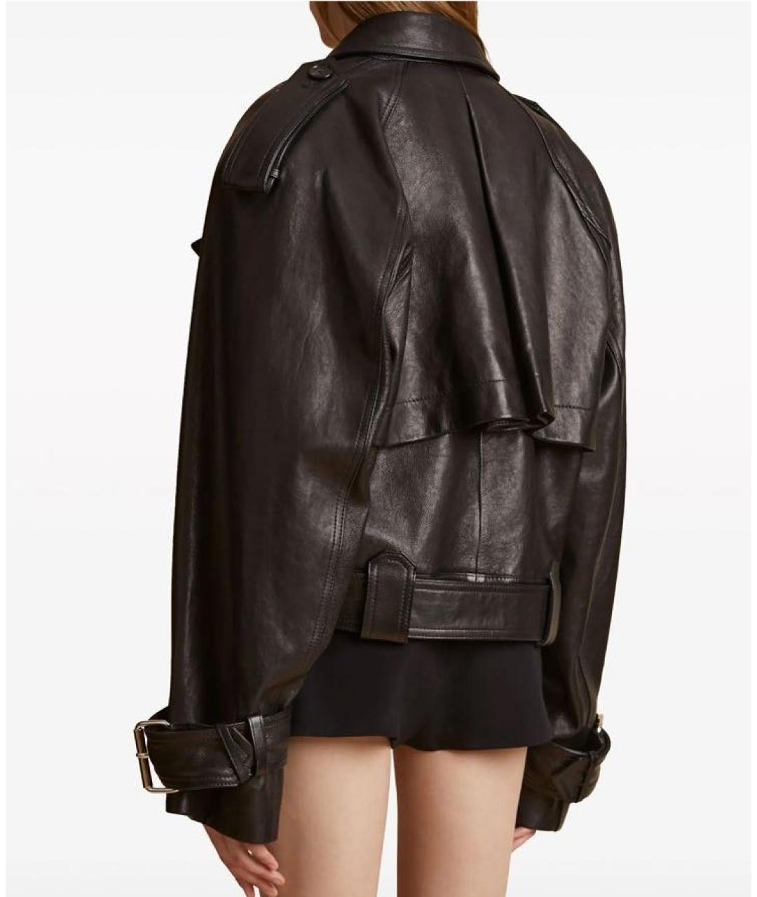 KHAITE Коричневая кожаная куртка, фото 3