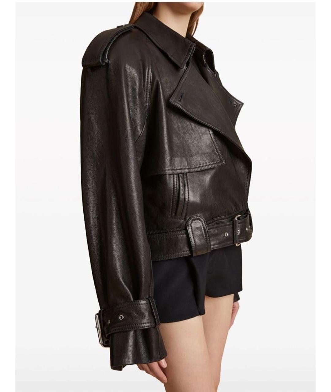 KHAITE Коричневая кожаная куртка, фото 2
