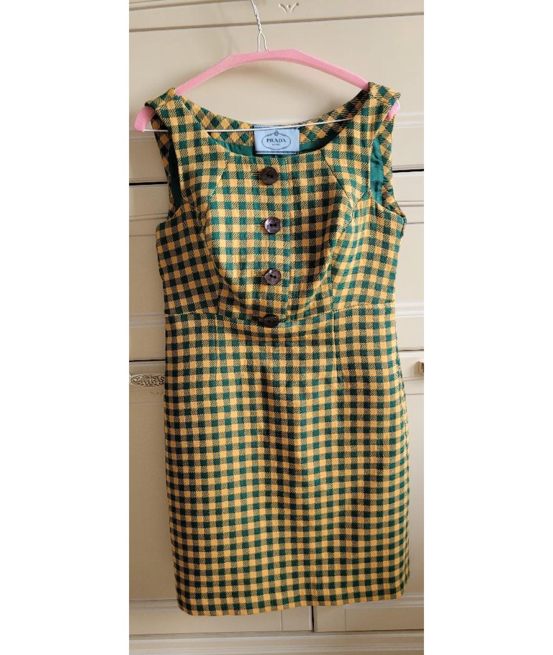 PRADA Мульти сарафан, фото 10