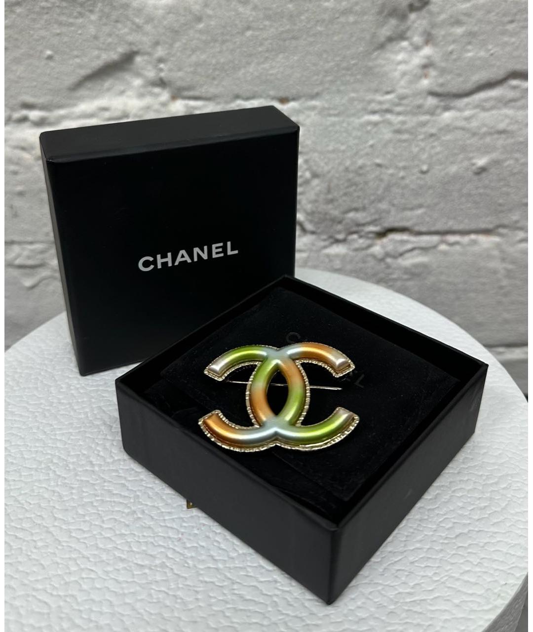 CHANEL Мульти металлическая булавка / брошь, фото 2