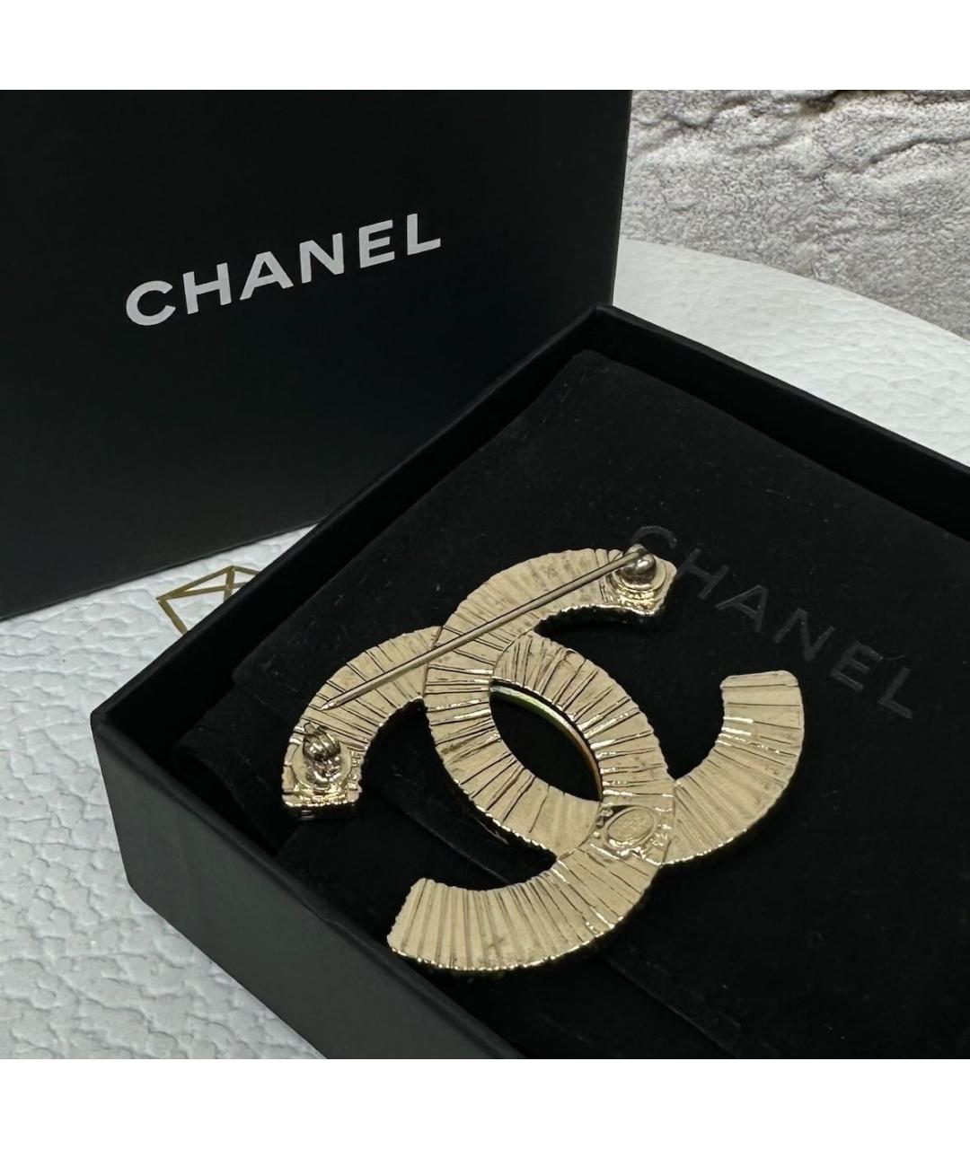CHANEL Мульти металлическая булавка / брошь, фото 4