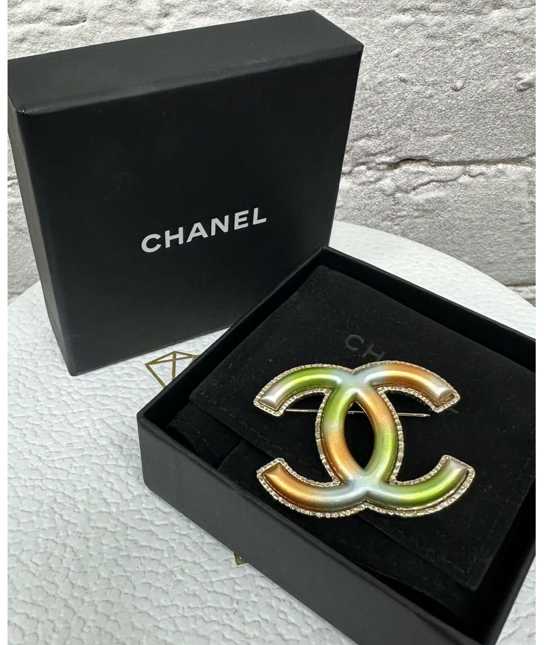 CHANEL Мульти металлическая булавка / брошь, фото 6