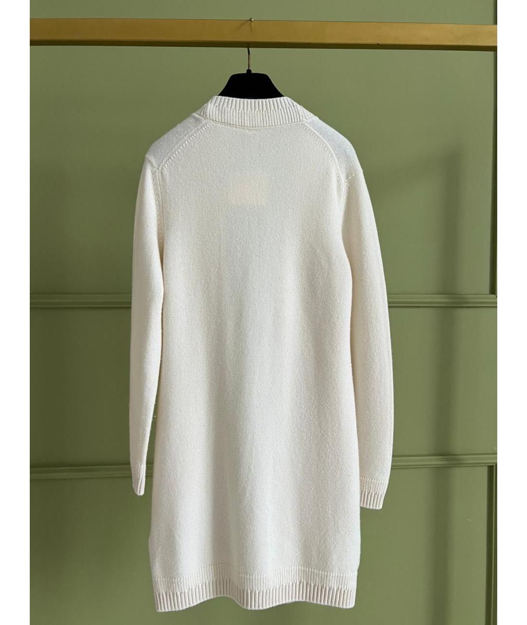 HERMES Бежевый кашемировый кардиган, фото 2