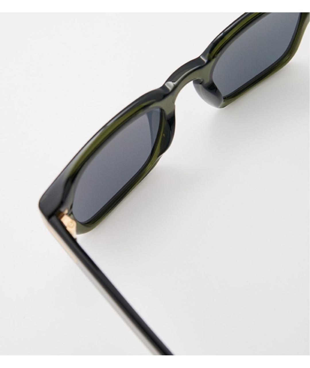 HUGO BOSS Зеленые пластиковые солнцезащитные очки, фото 6