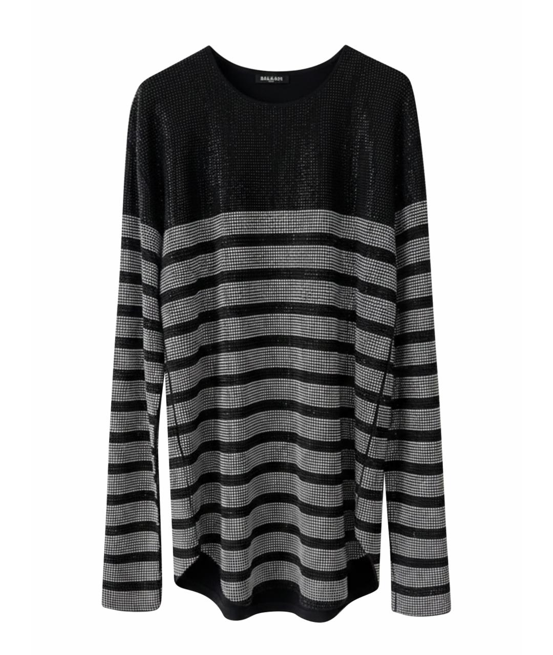 BALMAIN Серебрянный кардиган, фото 1